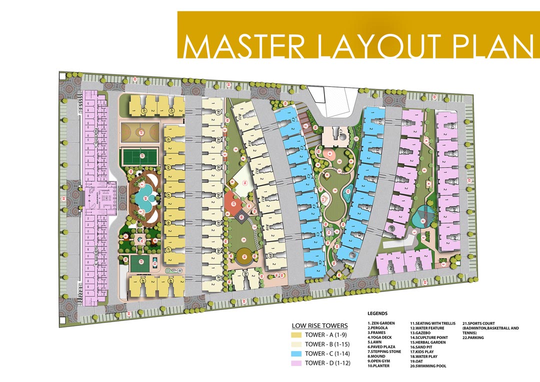 Nimbus The Palm Village Site Plan